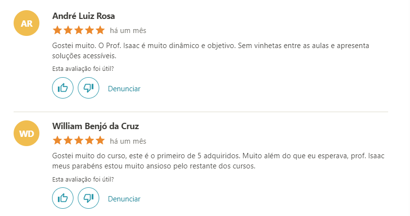 depoimento de alunos do curso de como vender pelo whatsapp professor isaac martins